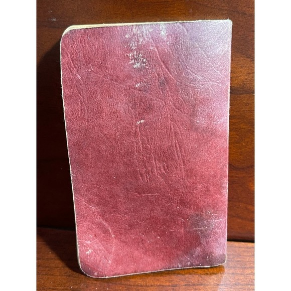 Vintage 1938 Whitman's Pocket Answer Book Daily Memo Diary Booklet - Picture 2 of 5